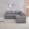 Sectional Sofa Bed - Gray - Image 10