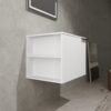 Modern 24" Bathroom Vanity, Suitable For Small Bathroom Spaces - White Oak - Image 4