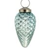 Tear Drop Ornament, Glass Decorative Hanging Christmas Tree Ornaments For Holiday Party Decorations (Set of 12) - Blue - Image 4