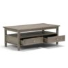 Warm Shaker - Coffee Table - Distressed Gray - Image 2