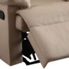 Arcadia - Woven Motion Recliner - Beige - Image 5