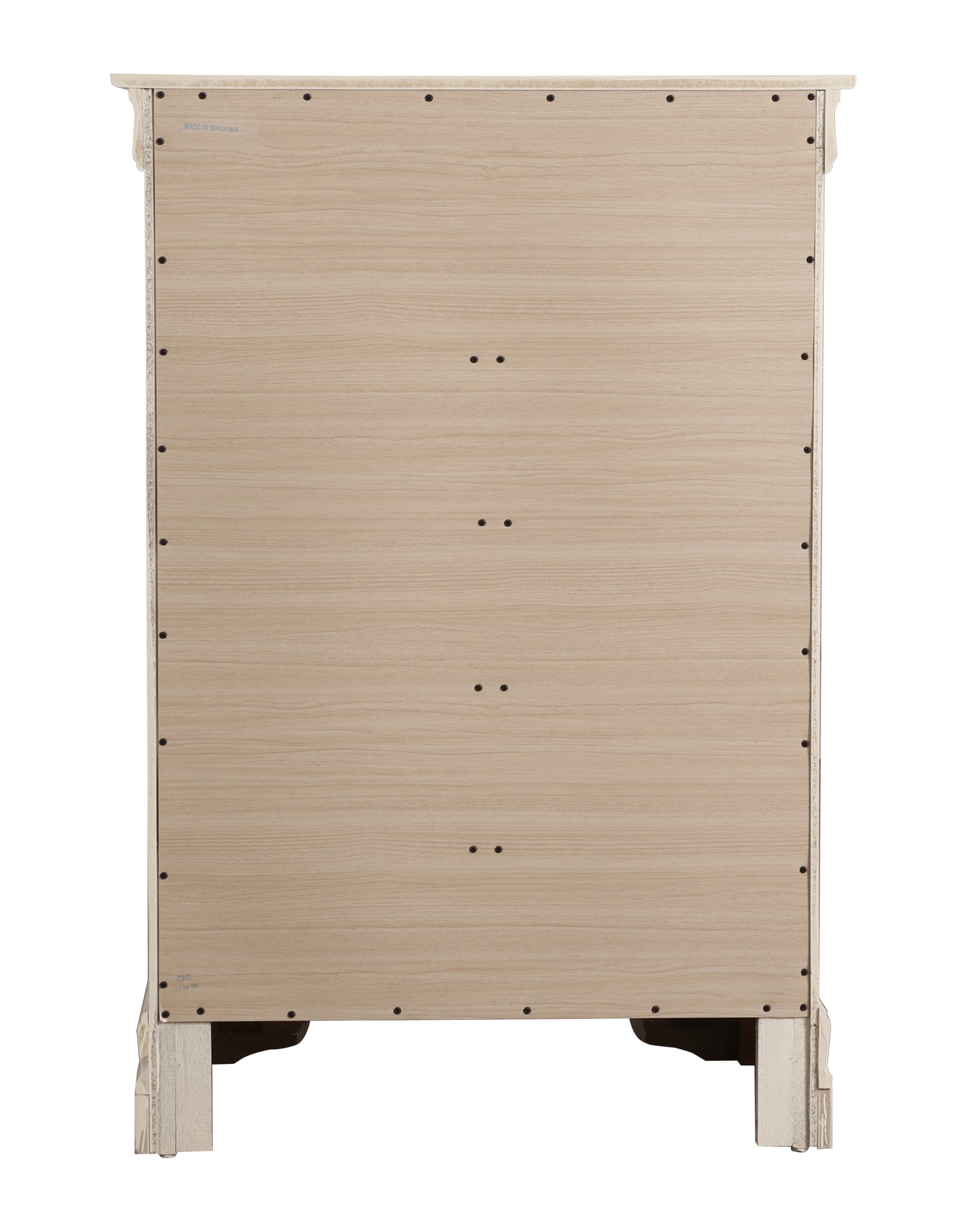 Traditional Style Storage Chest - Beige - Image 5