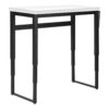 Computer Desk, Home Office, Standing, Adjustable, Laptop, Contemporary And Modern - White / Black - Image 2