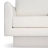 360° Modern Swivel Accent Chair Round Armchair, Thick Padded Single Lounge Sofa Upholstered Comfy - Cream - Image 15