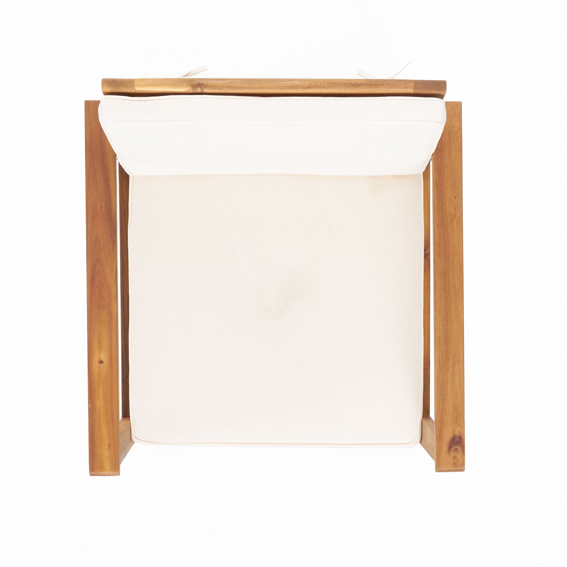 3 Piece Patio Set With Slatted Design, 2 Club Chairs And Coffee Table - Brown - Image 9