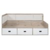 Full Size Daybed With 3 Drawers And 3 Storage Compartments - Nature / Beige - Image 2
