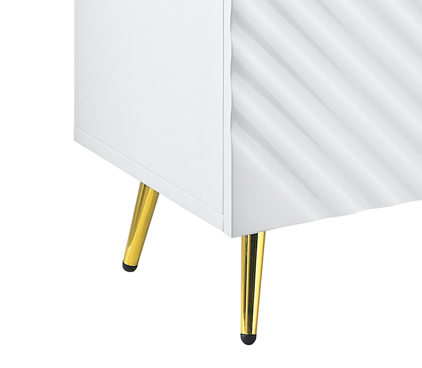 Gaines - High Gloss Accent Cabinet - White - Image 9