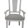 Katia - Arm Chair (Set of 2) - Light Gray / White - Image 2