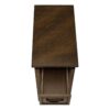 Accent End Table, 2 Tier, Narrow, Storage Drawer, Transitional - Walnut - Image 5