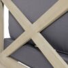 Brava - X Back Corner Chair - Light Gray - Image 10