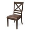 Farmhouse Style Indoor Wood Dining Set With 6 Chairs And Dining Table - Brown - Image 14