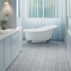 Interlocking Deck Tiles Plastic Waterproof Outdoor All Weather Anti-Slip Bathroom Shower Balcony Porch Strong Weight Capacity Upto 6613 Lbs, Rosette Pattern Pack Of 12 - Gray - Image 18