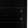 Shoe Cabinet, Shoe Storage Shelves - Black - Image 7