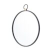 Wall Mirror With Frame, Contemporary Minimalist Accent Mirror For Living Room, Foyer, Entryway, Bedroom - Black - Image 6