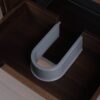 Floating 48" Bathroom Vanity With Resin Sink And Soft Close Doors California Plywood - California Walnut - Image 11
