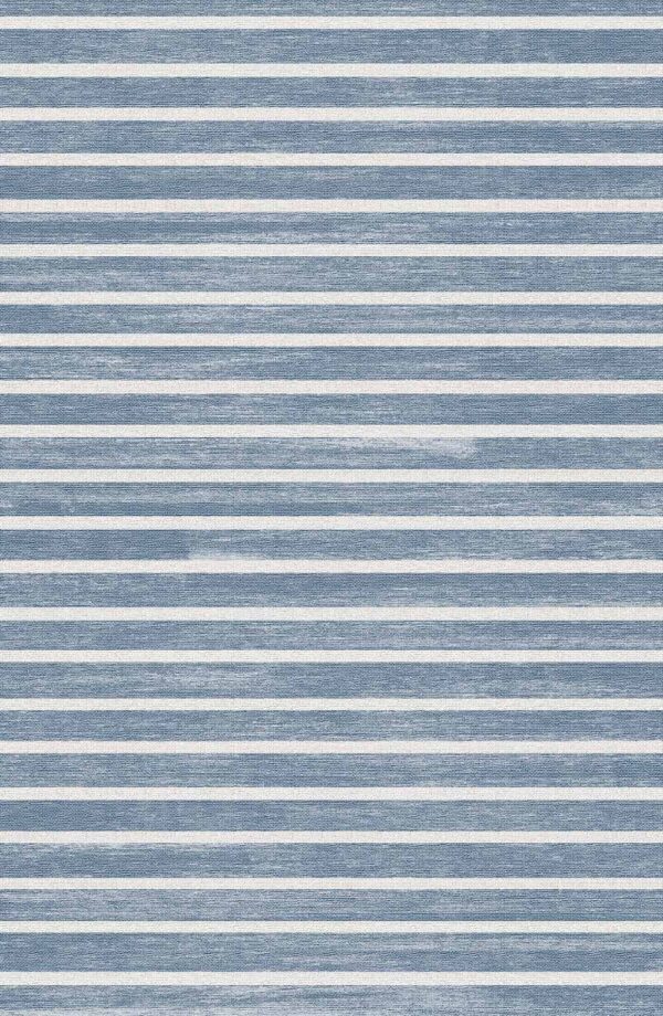 Macau - Non - Slip Accent Rug - Light Blue