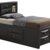Marilla - Twin Storage Bed - Black - Image 2
