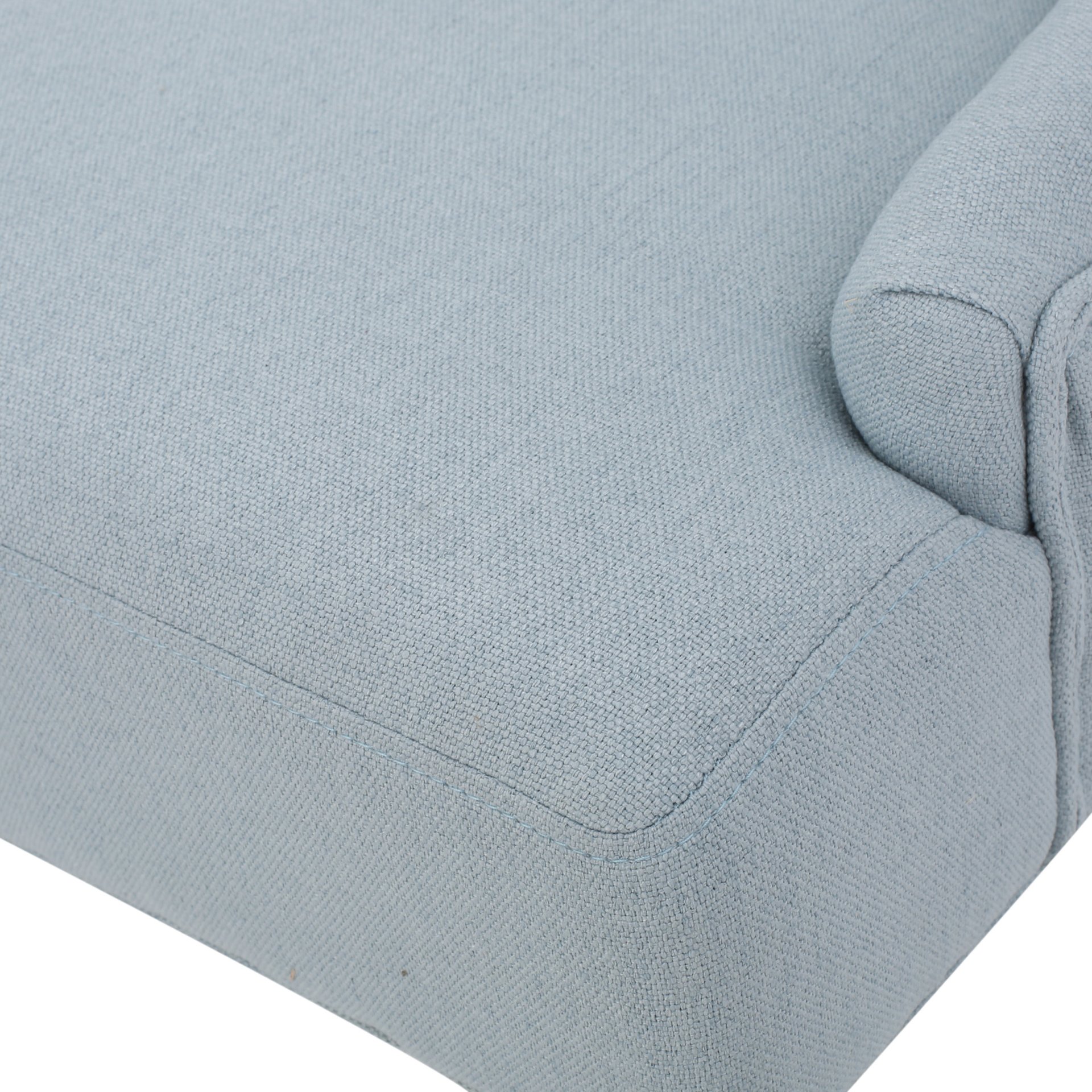 Cheney - Contemporary Dining Chair Set With Tufted Design And Wood Legs - Light Blue - Image 10