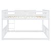 Full Over Full Bunk Bed With Ladder - White - Image 5