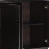 Amherst - Wide 3 Door Storage Cabinet - Hickory Brown - Image 7