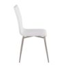 Mason - Contemporary Upholstered Chair (Set of 2) - White - Image 3