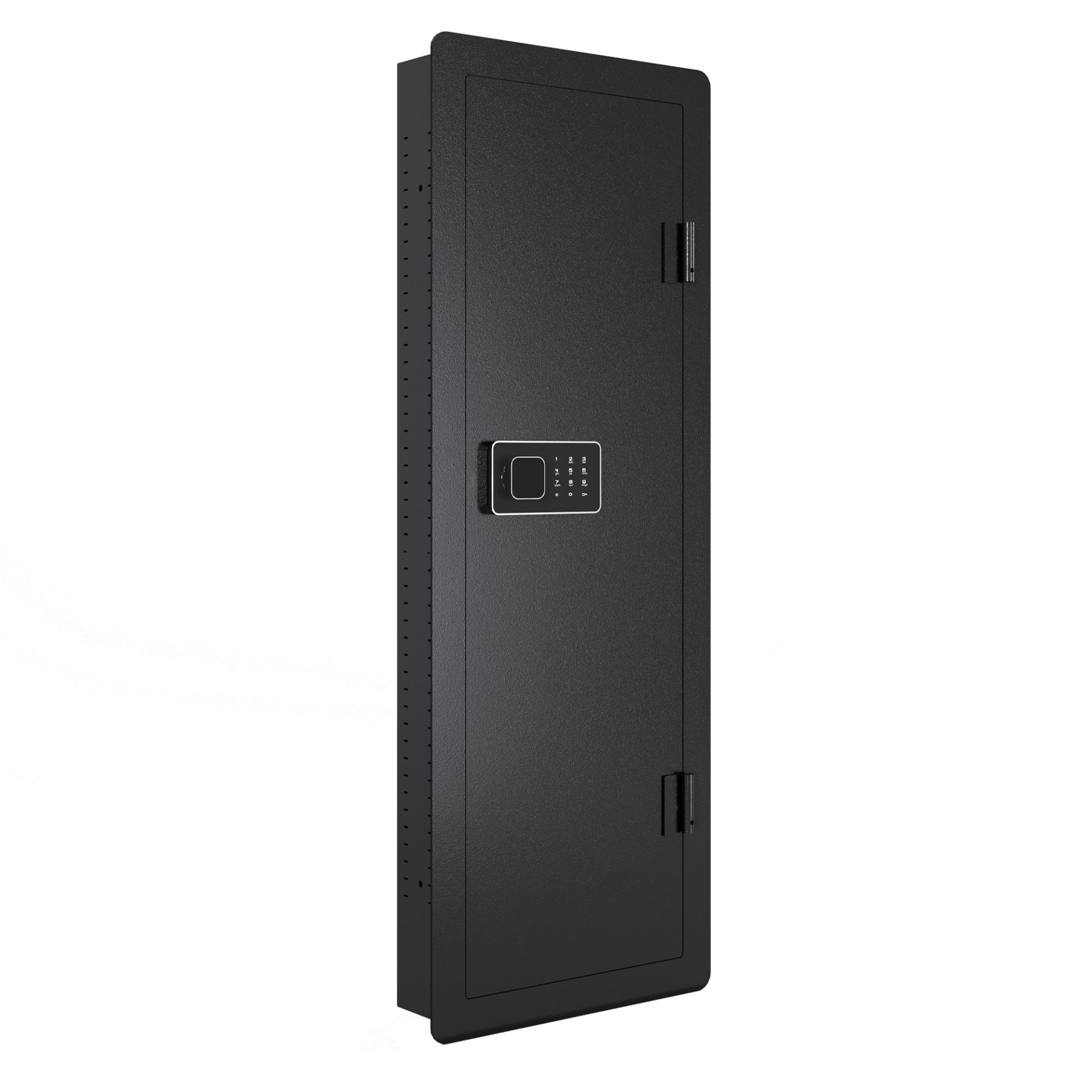 Wall Gun Safe, Gun Safes For Home, Gun Safes & Cabinets, Wall Safes Between The Studs, Quick Access Rifle Safe With Removable Shelf And Digital Keypad - Black - Image 15
