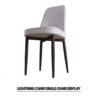 Modern (Set of 2) Dining Chairs With High Quality And Cushions Metal Legs - Gray - Image 13
