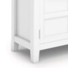 Burlington - Low Storage Cabinet - White - Image 6