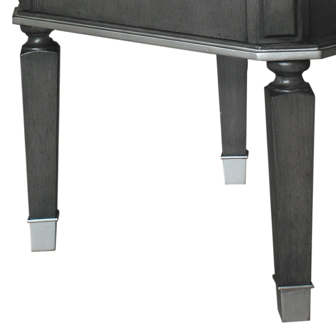 House Beatrice - End Table - Charcoal / Light Gray - Image 6