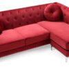 Pompano - Sofa Chaise - Burgundy - Image 4