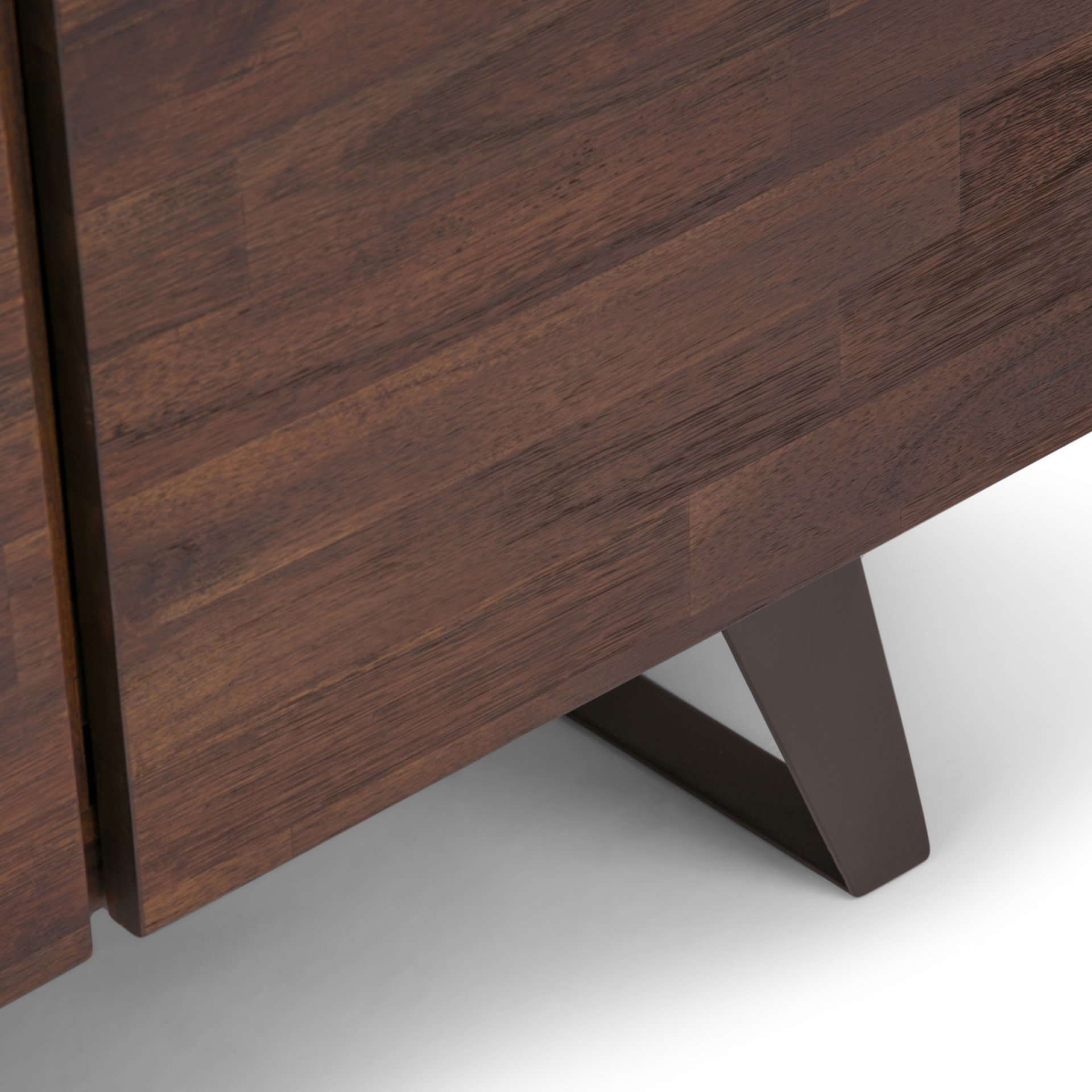 Lowry - Medium Storage Cabinet - Distressed Charcoal Brown - Image 6