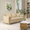 Knox - Modern Farmhouse Sofa - Fawn Brown - Image 11