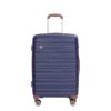 5 Piece Set (20"24"28 +A Travel Bag And A Toiletry Bag), Pp Hardshell Carry On Luggage Set With Tsa Lock Carry On Suitcase Luggage Durable Suitcase - Blue - Image 6