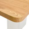 Modern Minimalist Wooden Table With Acrylic Legs For Dining, Living Rooms, And Kitchens - Wood - Image 18