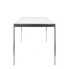 Fuji - Contemporary Dining Table I Glass Top - Clear - Image 2