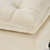 Lofton - Pillow Top Ottoman With Button Tufting - Cream - Image 10
