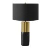 Lighting, Table Lamp, Concrete, Contemporary - Black / Gold - Image 7