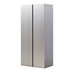Nova Series - Wall Mounted Wood Utility Storage Garage Cabinet With Soft Closing Doors - Dark Gray