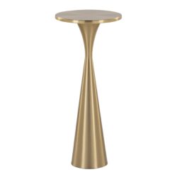 Gemma - Side Table - Brass