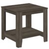 Table Set, Coffee, End, Side, Accent, Living Room, Transitional (Set of 3) - Oak - Image 4