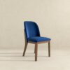 Kaitlyn - Dining Chair (Set of 2) - Brown / Navy Blue - Image 5