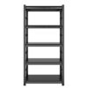 Storage Shelves 5 Tier Heavy Duty Metal Adjustable Shelving Units And Storage Rack Kitchen Garage Shelf - Black - Image 12