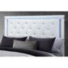Adalid - King Bed With LED Lights And Tufted Design - White - Image 6