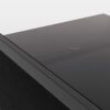 Rectangle Coffee Table With Tempered Glass Top, Modern Table For Living Room - Gray / Black - Image 8