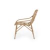 Monsoon Outdoor Accent Chair With Open Weave Design - Light Brown - Image 7