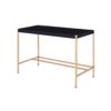 Midriaks - Writing Desk With USB - Black / Gold - Image 2