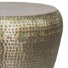 Preston - Metal Side Table - Antique Gold - Image 2
