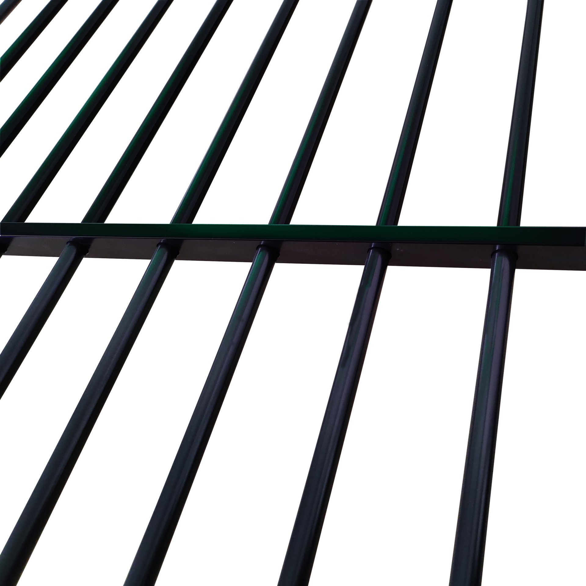 Triple Bunk Bed, Full Size With Sturdy Metal Frame And Safe Stairs - Black - Image 5