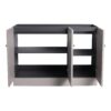 Modern Freestanding Bathroom Vanity With 3 Soft Close Cabinet Doors, Excluding Sink - Khaki - Image 13