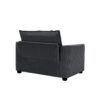 Classic & Modern Oversized 3 Piece Sectional Sofa With Deep Seats - Gray - Image 4